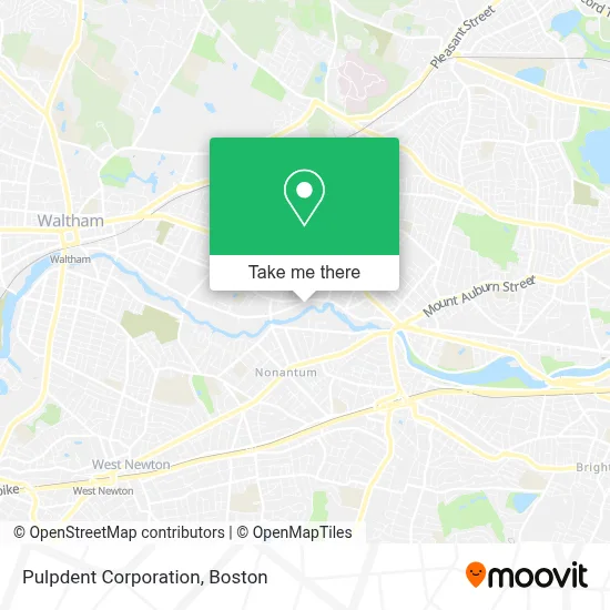 Pulpdent Corporation map
