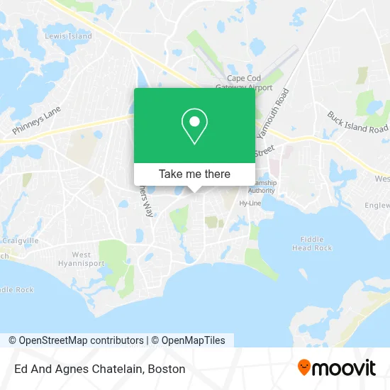 Ed And Agnes Chatelain map