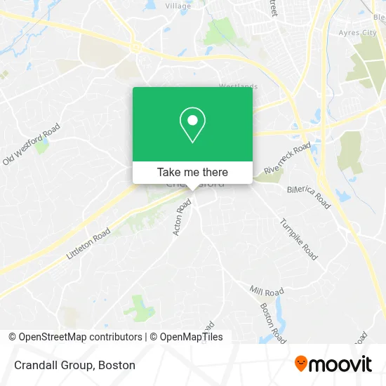 Crandall Group map