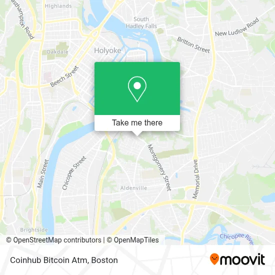 Coinhub Bitcoin Atm map