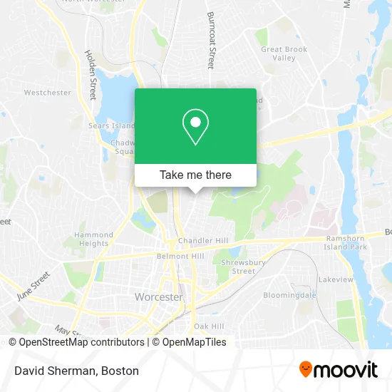 David Sherman map