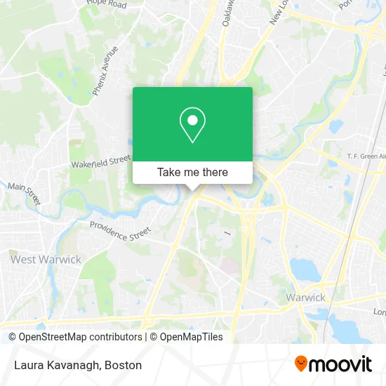 Laura Kavanagh map
