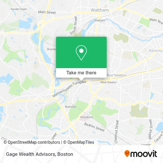 Gage Wealth Advisors map