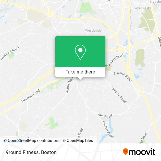 9round Fitness map