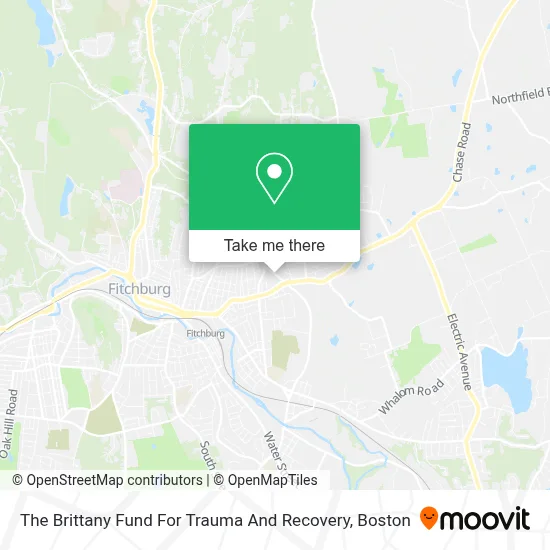 The Brittany Fund For Trauma And Recovery map