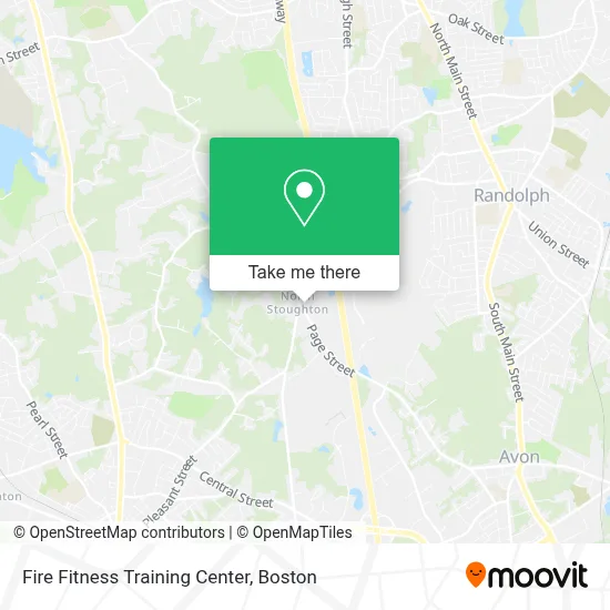 Fire Fitness Training Center map