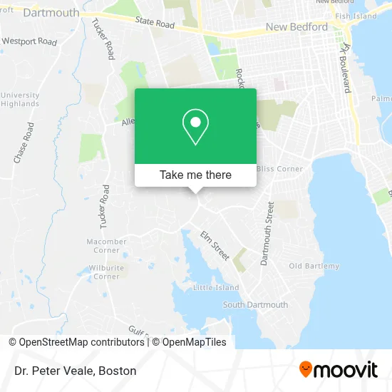 Dr. Peter Veale map
