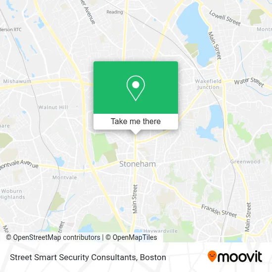 Street Smart Security Consultants map