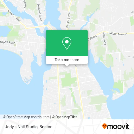 Jody's Nail Studio map
