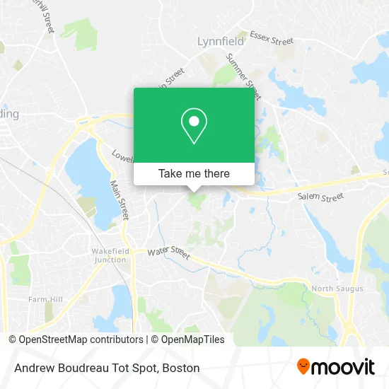 Andrew Boudreau Tot Spot map