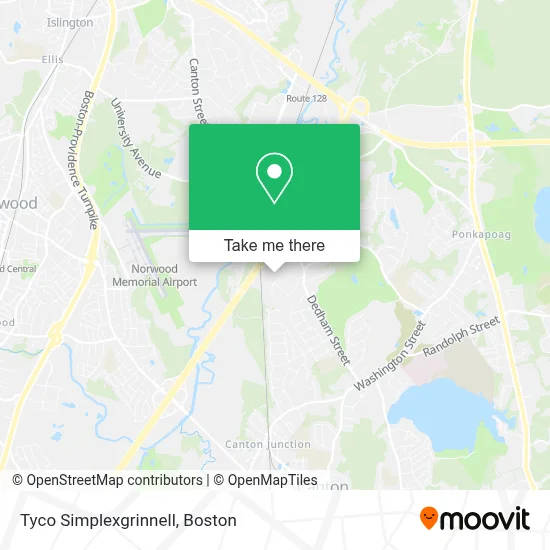 Tyco Simplexgrinnell map