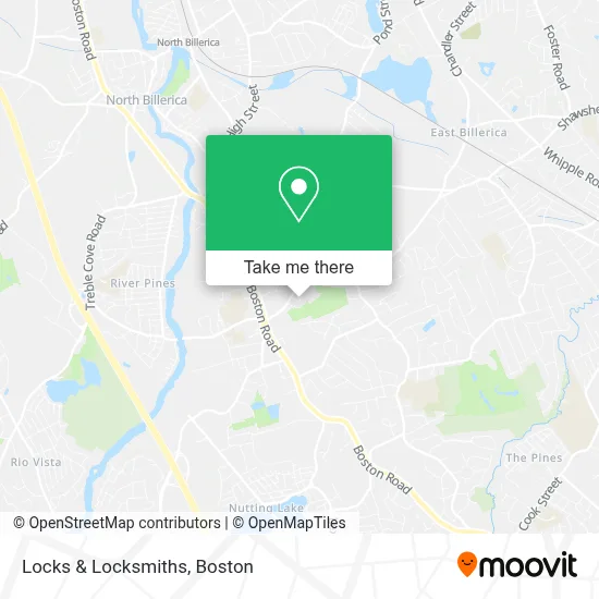Locks & Locksmiths map