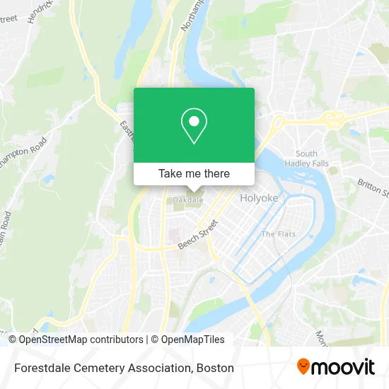 Forestdale Cemetery Association map