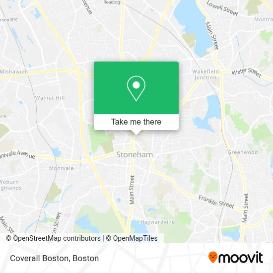 Coverall Boston map