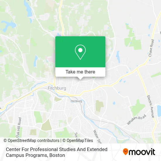 Center For Professional Studies And Extended Campus Programs map