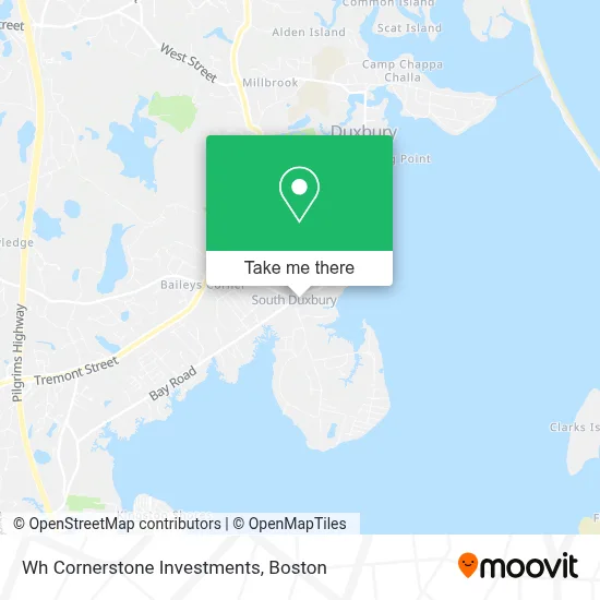 Wh Cornerstone Investments map
