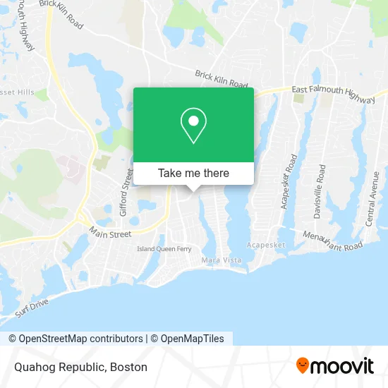 Quahog Republic map