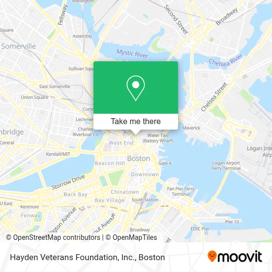 Hayden Veterans Foundation, Inc. map
