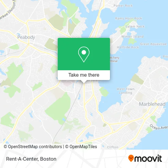 Rent-A-Center map
