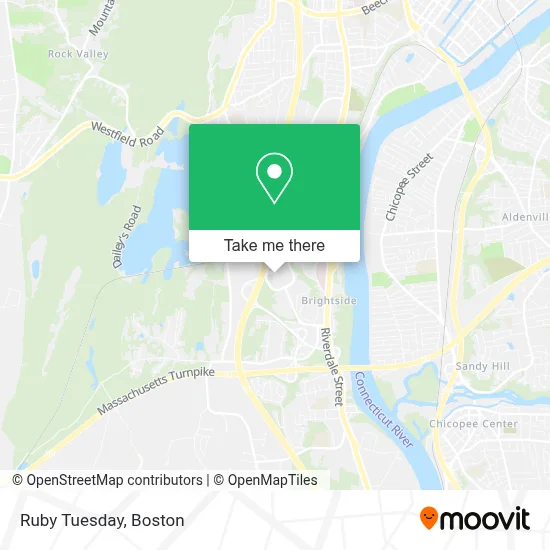 Ruby Tuesday map