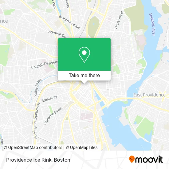 Providence Ice Rink map