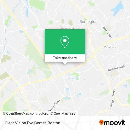Clear Vision Eye Center map