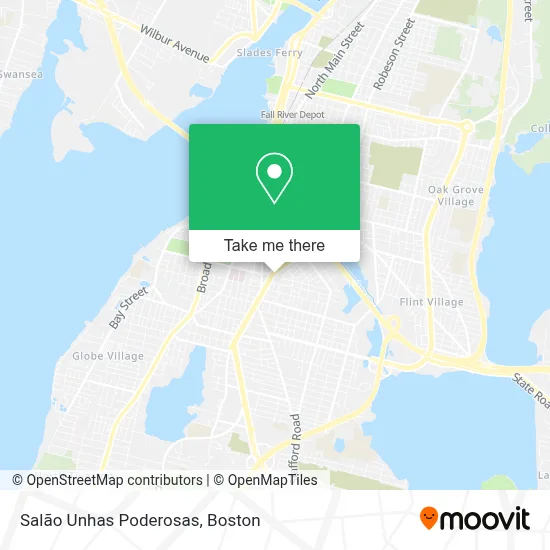 Salão Unhas Poderosas map