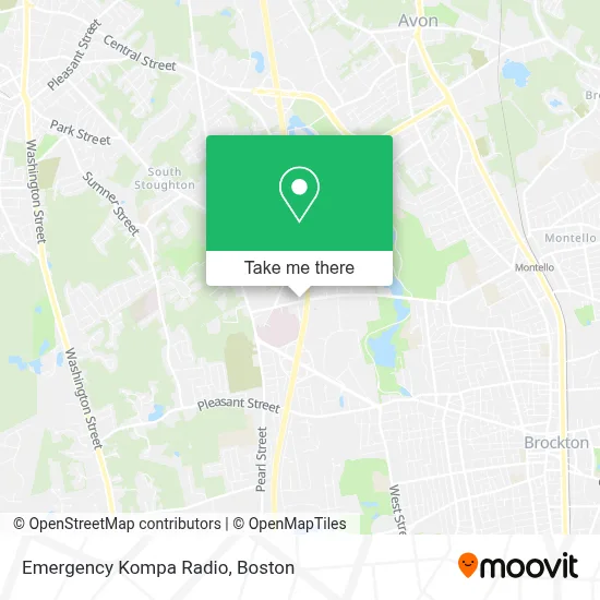 Emergency Kompa Radio map