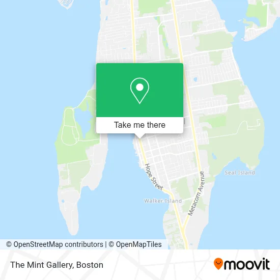 The Mint Gallery map