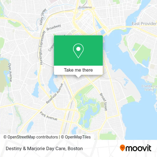 Destiny & Marjorie Day Care map