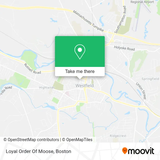 Loyal Order Of Moose map
