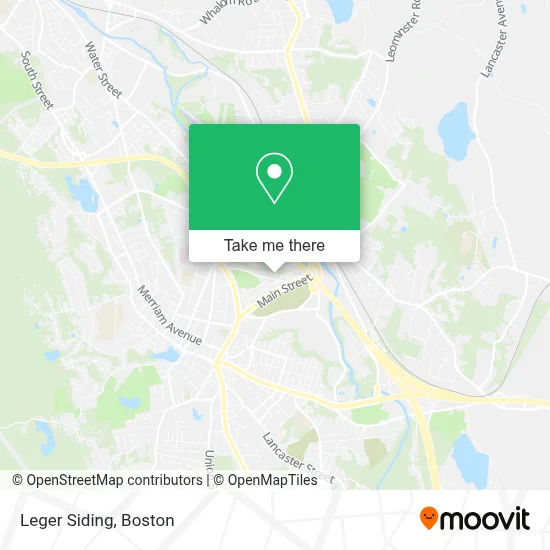 Leger Siding map