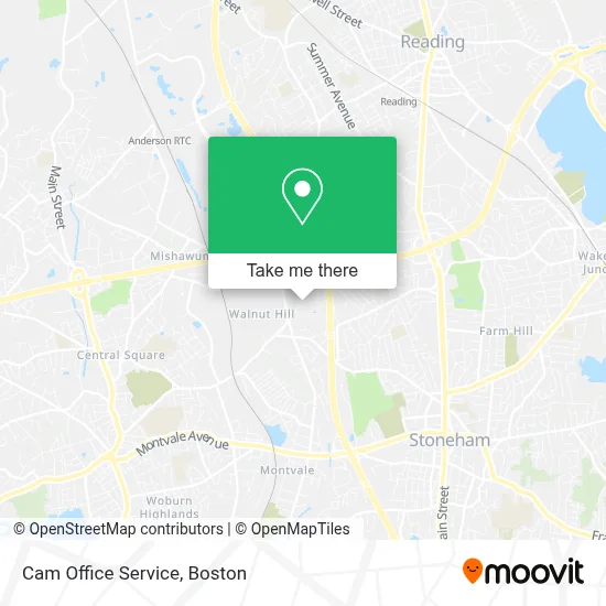 Cam Office Service map