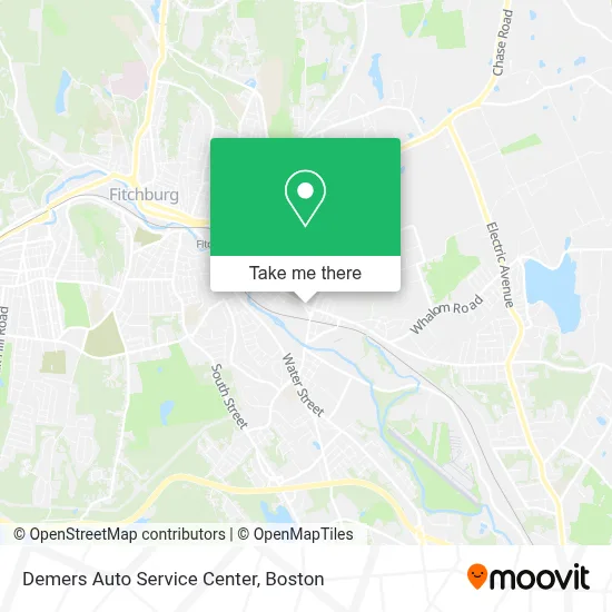 Demers Auto Service Center map