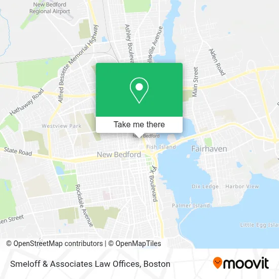 Smeloff & Associates Law Offices map