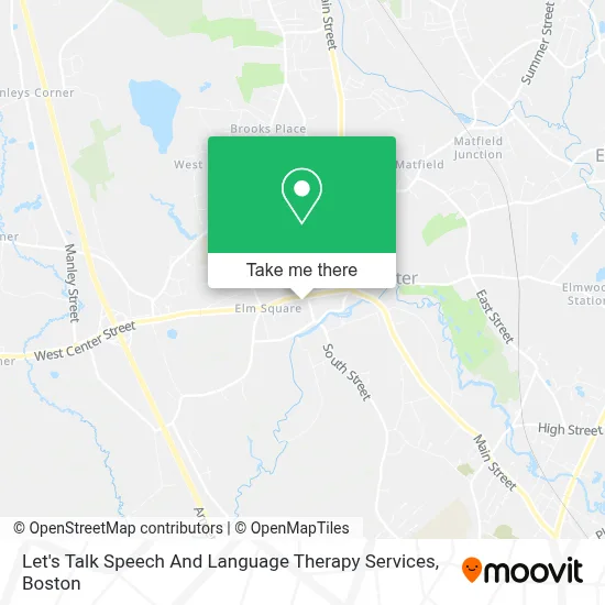 Let's Talk Speech And Language Therapy Services map