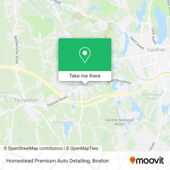 Homestead Premium Auto Detailing map
