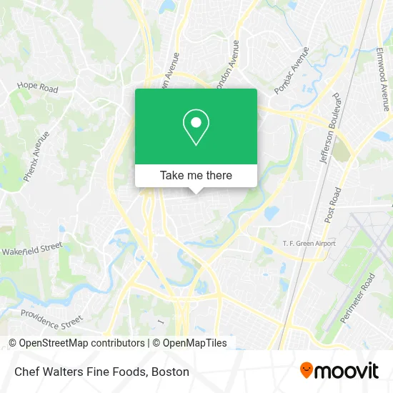 Chef Walters Fine Foods map