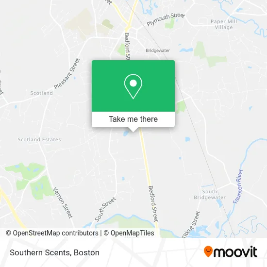 Southern Scents map