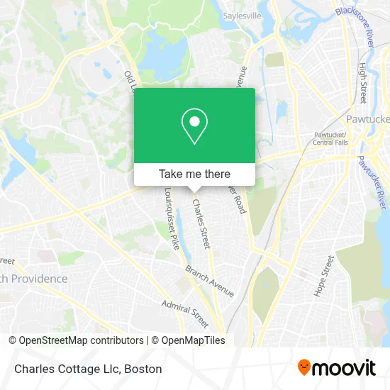 Charles Cottage Llc map