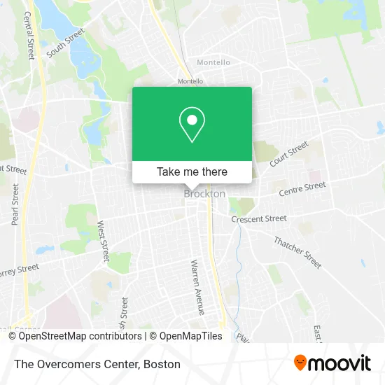 The Overcomers Center map