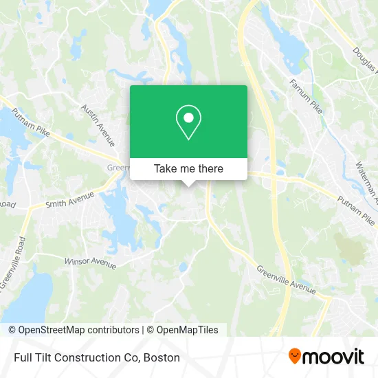 Full Tilt Construction Co map