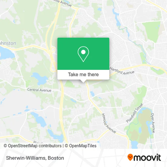 Sherwin-Williams map
