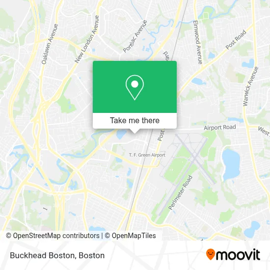 Buckhead Boston map