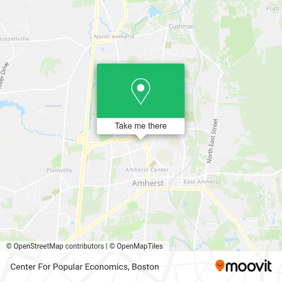 Center For Popular Economics map