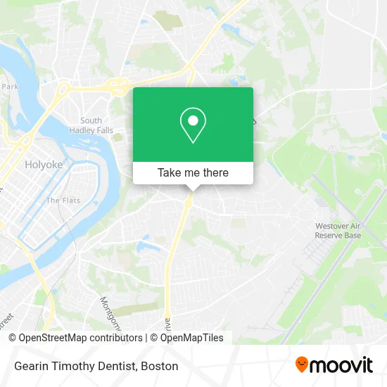 Gearin Timothy Dentist map
