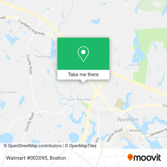 Walmart #002095 map
