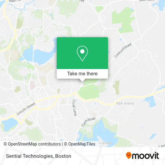 Sential Technologies map