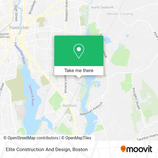Elite Construction And Design map
