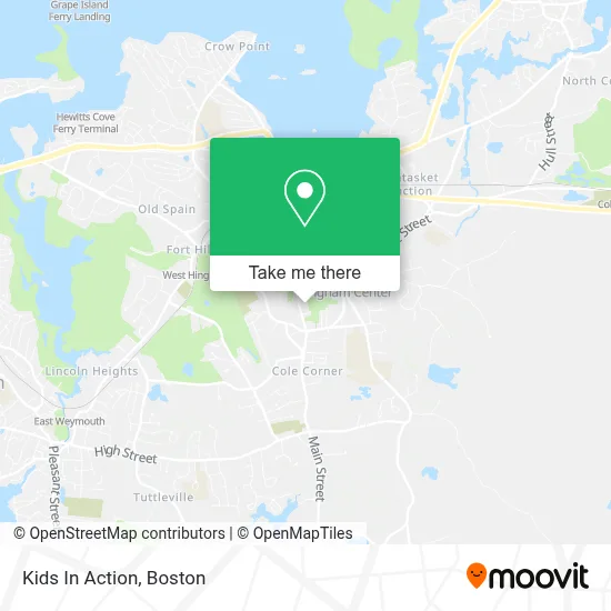Kids In Action map